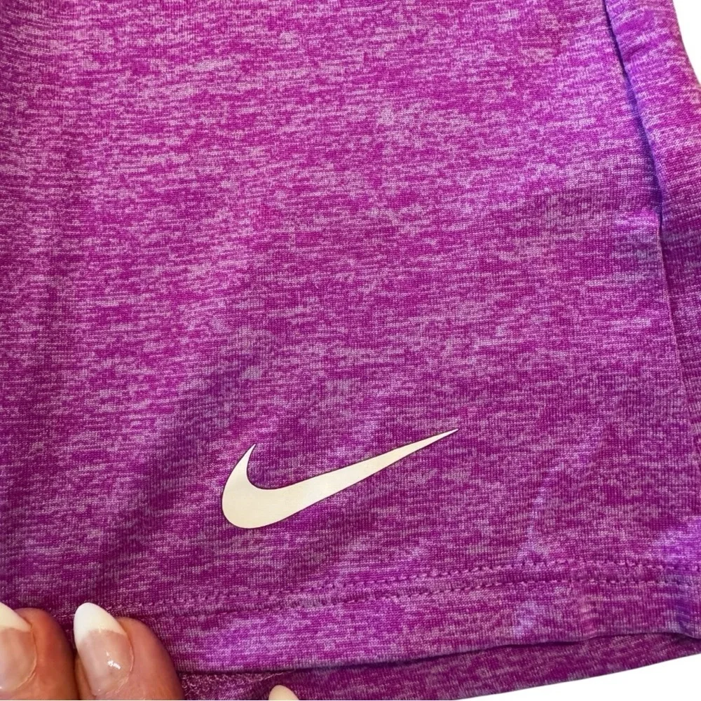 Nike Purple Fitted‎ Short Sleeve Tee